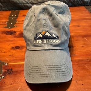 Life is Good hat.